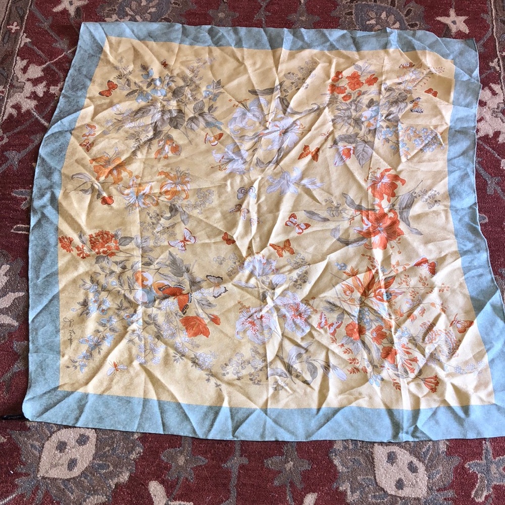 Jim Thompson 100% Silk Square Scarf